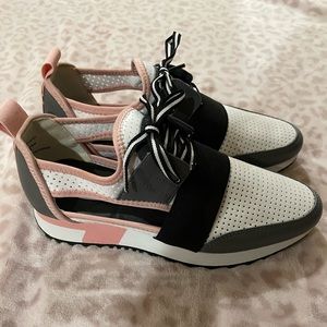 Never worn cut out casual sneakers